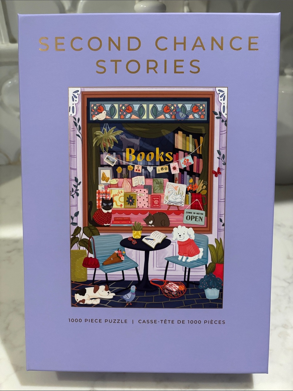 HOBBRY Second Chance Stories 1000-Piece Puzzle - Lavender Box